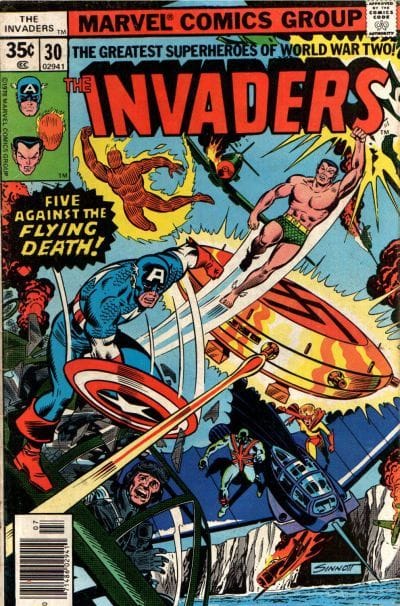 Marvel COMIC BOOK The Invaders #30 (VG)