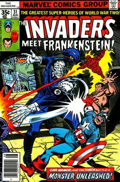 Marvel COMIC BOOK The Invaders #31 (VG)