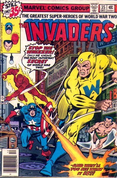 Marvel COMIC BOOK The Invaders #35 (VG)