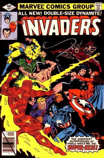 Marvel COMIC BOOK The Invaders #41 (VG)