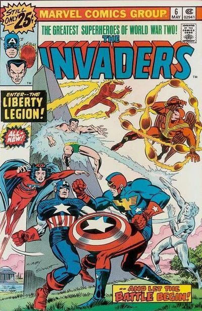 Marvel COMIC BOOK The Invaders #6 (VG)
