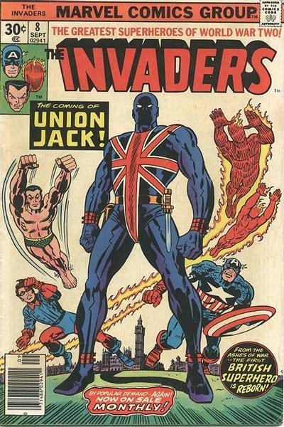 Marvel COMIC BOOK The Invaders #8 (VG)