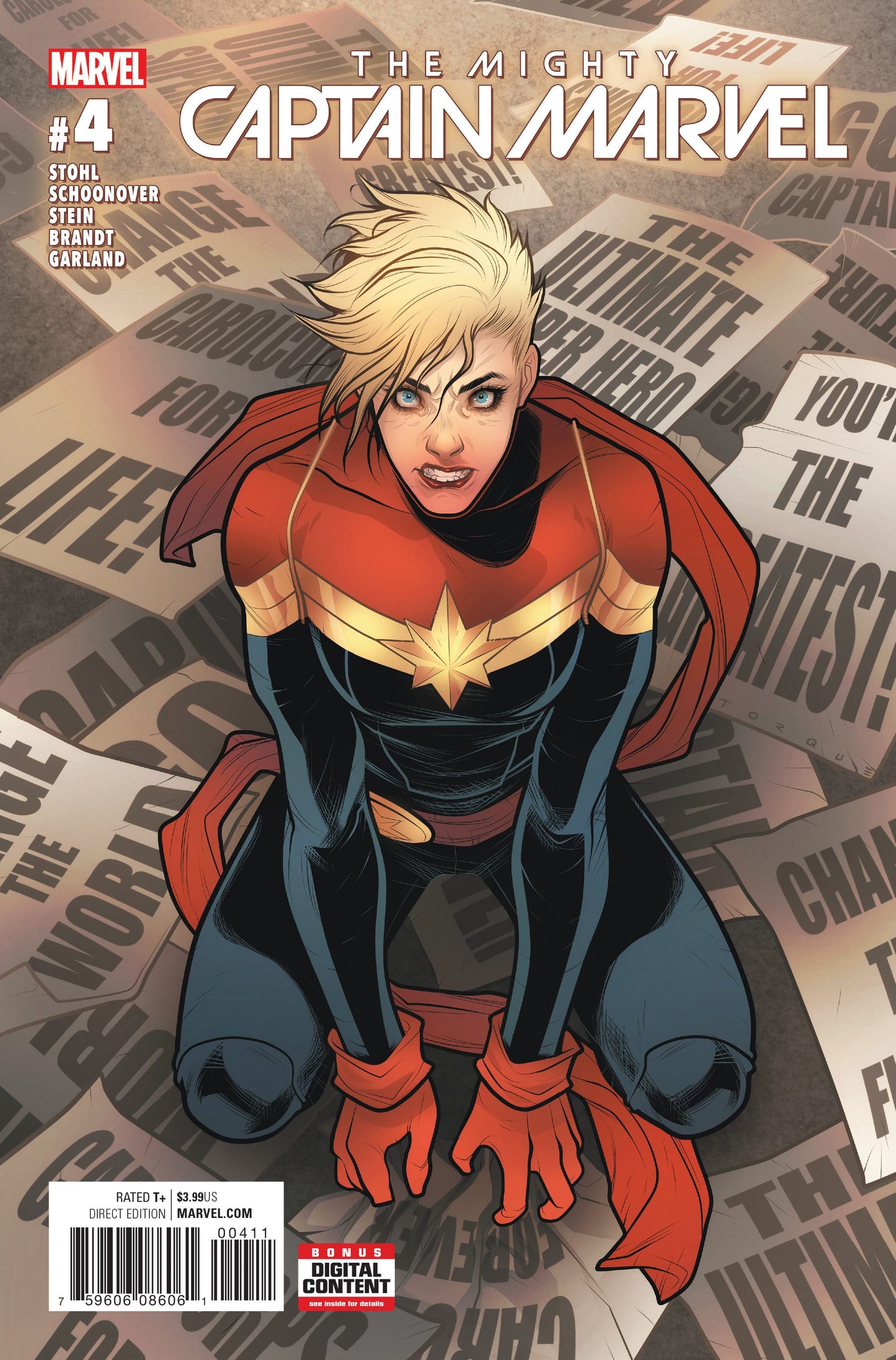 Marvel COMIC BOOK The Mighty Captain Marvel #4 - CVR A (VF/NM)