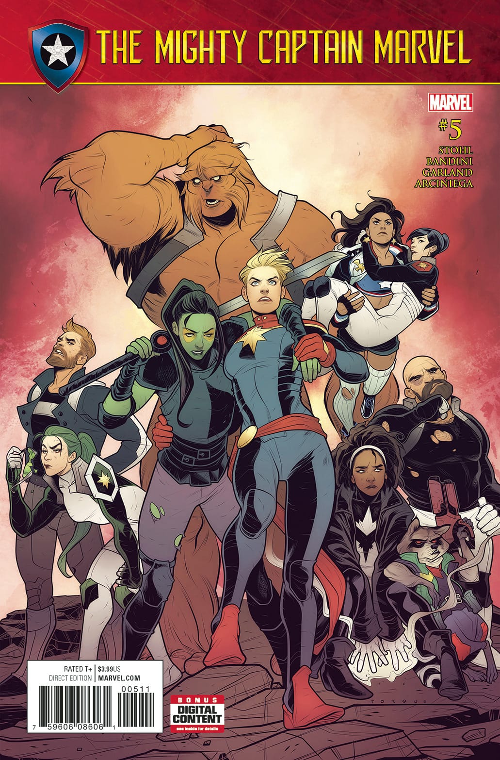 Marvel COMIC BOOK The Mighty Captain Marvel #5 - CVR A (VF/NM)