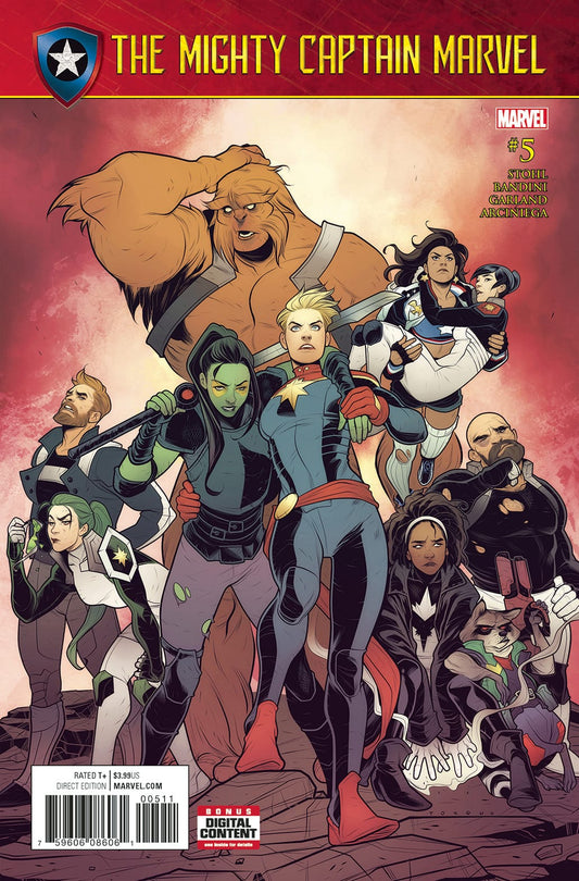 Marvel COMIC BOOK The Mighty Captain Marvel #5 - CVR A (VF/NM)