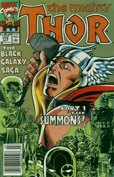 Marvel COMIC BOOK The Mighty Thor #419 - CVR A (VF)
