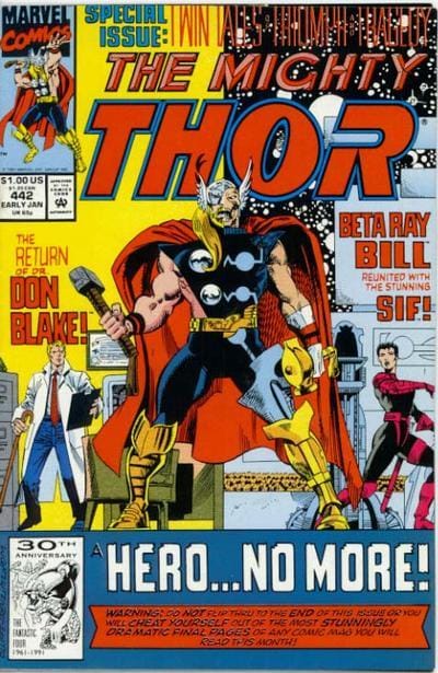 Marvel COMIC BOOK The Mighty Thor #442 - CVR A (VF)