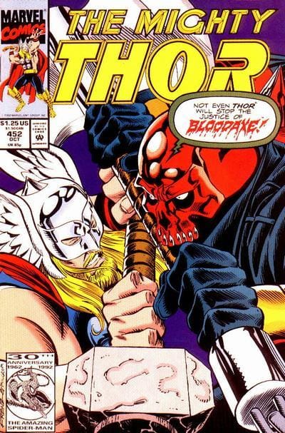 Marvel COMIC BOOK The Mighty Thor #452 - CVR A (VF)