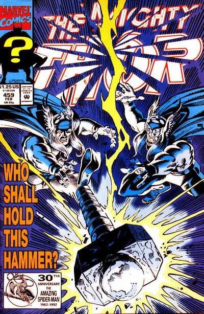 Marvel COMIC BOOK The Mighty Thor #459 - CVR A (VF)