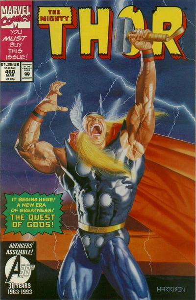 Marvel COMIC BOOK The Mighty Thor #460 - CVR A (VF)
