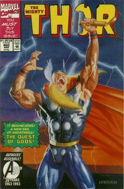 Marvel COMIC BOOK The Mighty Thor #460 (VF/NM)