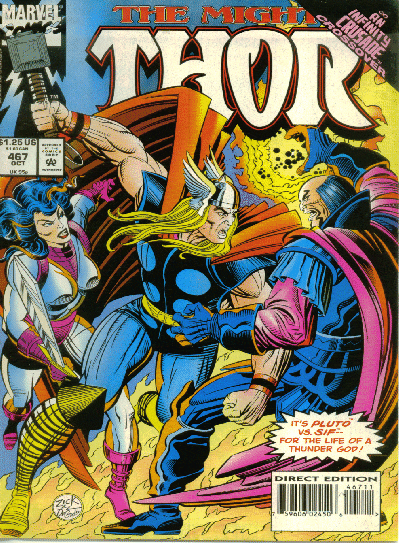 Marvel COMIC BOOK The Mighty Thor #467 - CVR A (VF)