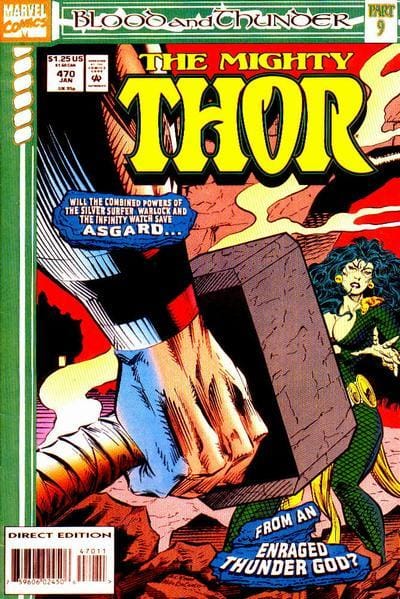Marvel COMIC BOOK The Mighty Thor #470 - CVR A (VF)