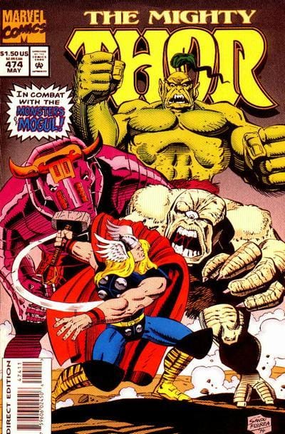 Marvel COMIC BOOK The Mighty Thor #474 - CVR A (VF)