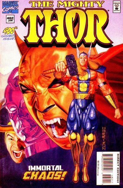 Marvel COMIC BOOK The Mighty Thor #482 - CVR A (VF)