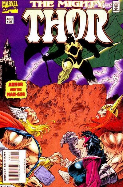 Marvel COMIC BOOK The Mighty Thor #483 - CVR A (VF)