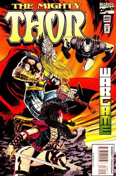 Marvel COMIC BOOK The Mighty Thor #484 - CVR A (VF)