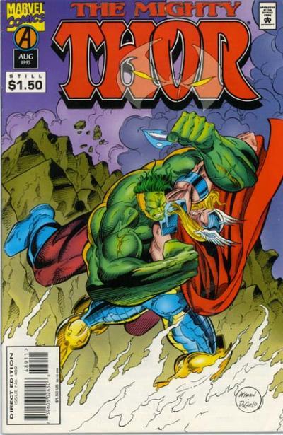 Marvel COMIC BOOK The Mighty Thor #489 - CVR A (VF)