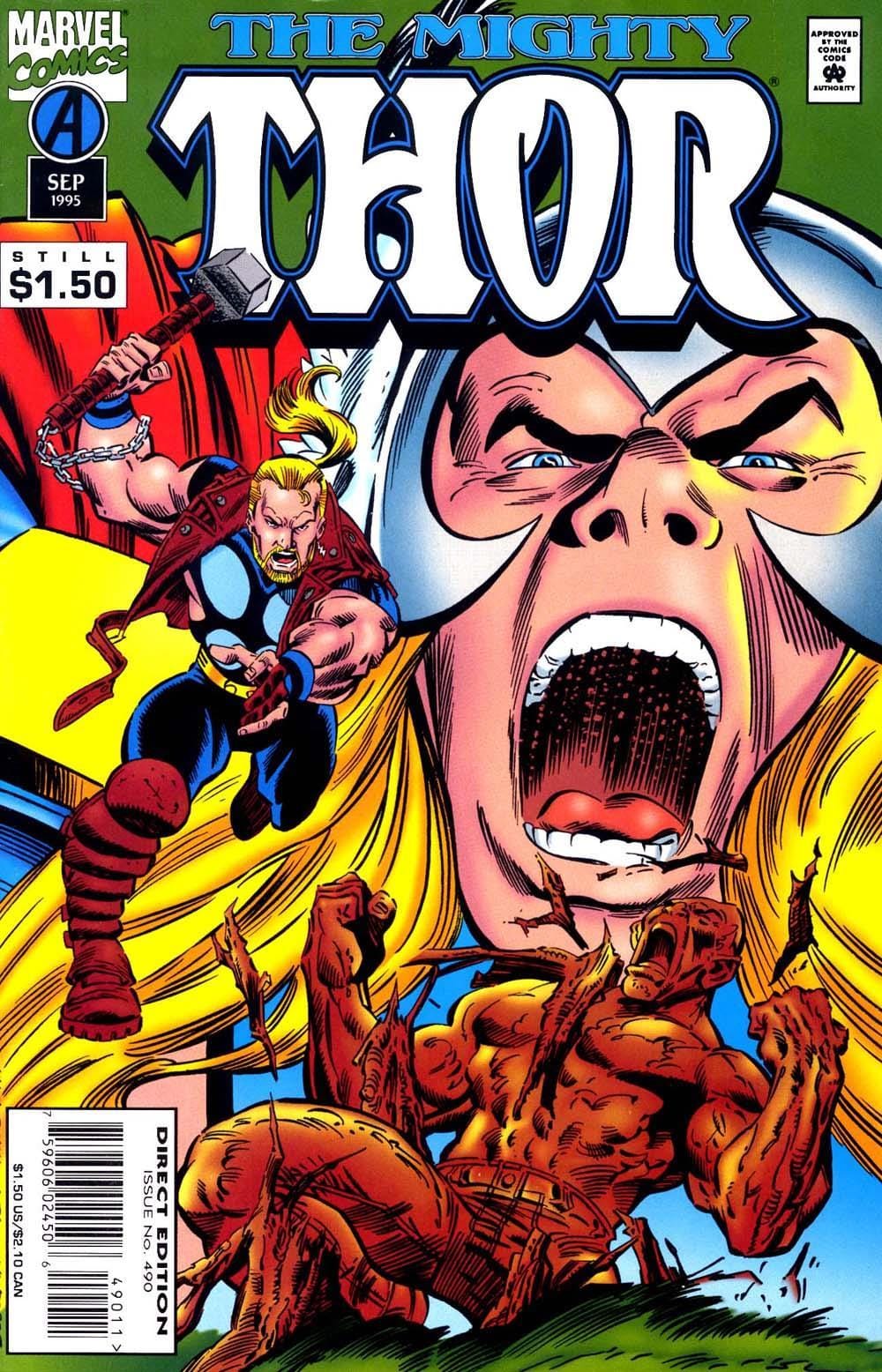 Marvel COMIC BOOK The Mighty Thor #490 - CVR A (VF)