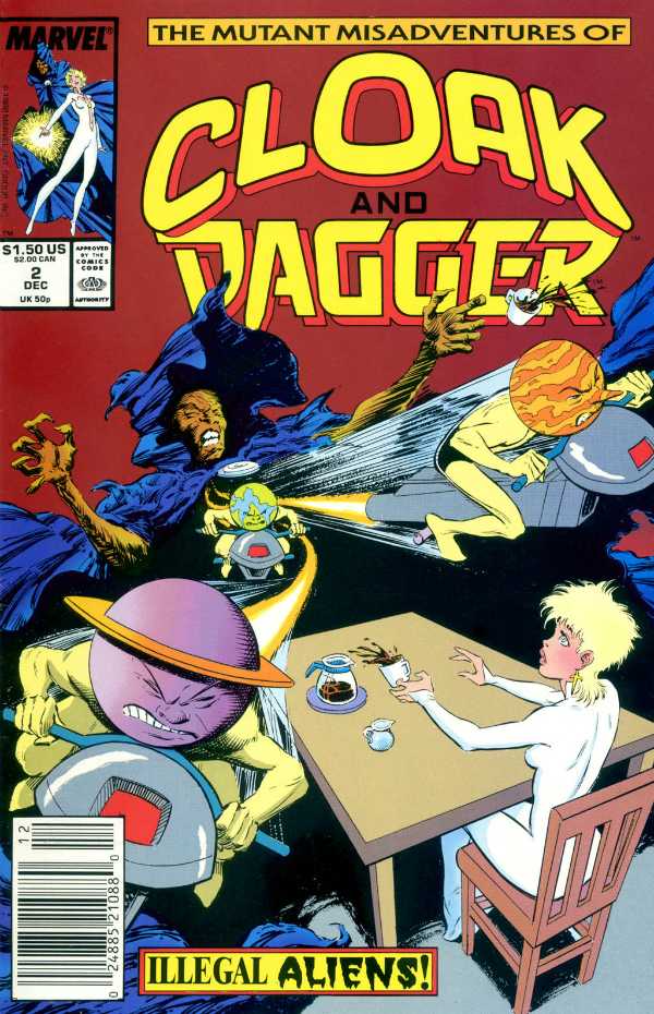 Marvel COMIC BOOK The Mutant Misadventures of Cloak and Dagger #2 (VF/NM)