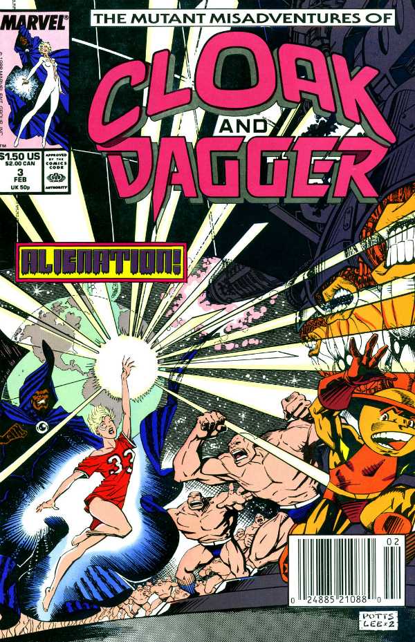 Marvel COMIC BOOK The Mutant Misadventures of Cloak and Dagger #3 (VF/NM)