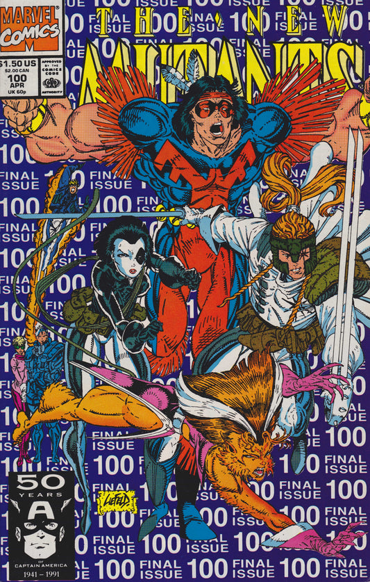 Marvel COMIC BOOK The New Mutants #100 - CVR A (FN)