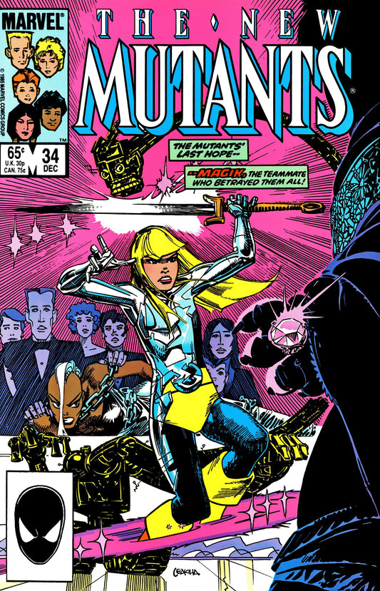 Marvel COMIC BOOK The New Mutants #34 - CVR A (FN)