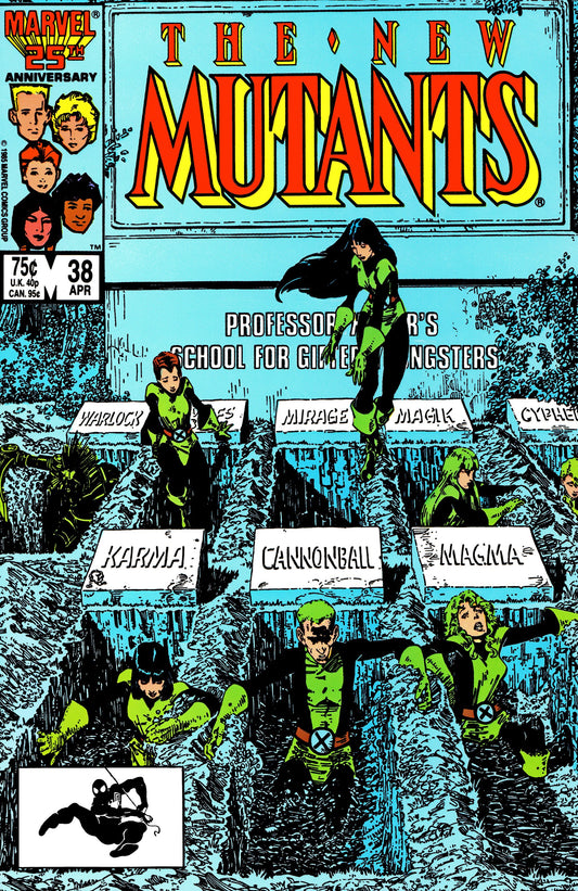 Marvel COMIC BOOK The New Mutants #38 - CVR A (FN)