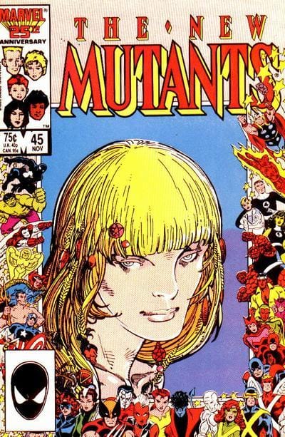 Marvel COMIC BOOK The New Mutants #45 - CVR A (FN)