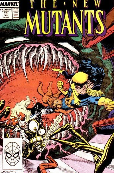Marvel COMIC BOOK The New Mutants #70 - CVR A (FN)