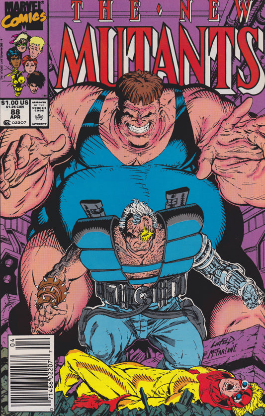 Marvel COMIC BOOK The New Mutants #88 - CVR A (FN)