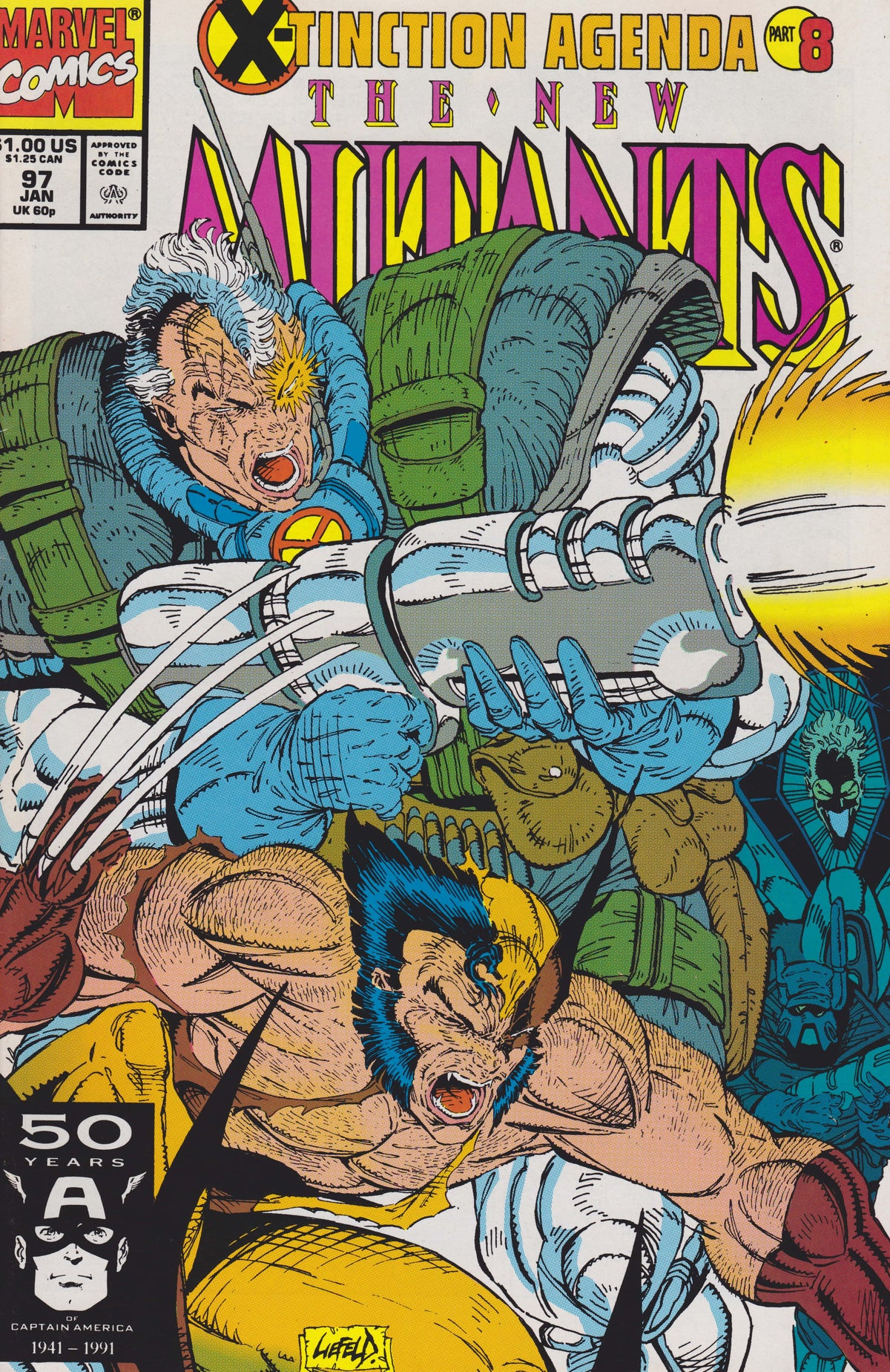 Marvel COMIC BOOK The New Mutants #97 - CVR A (FN)
