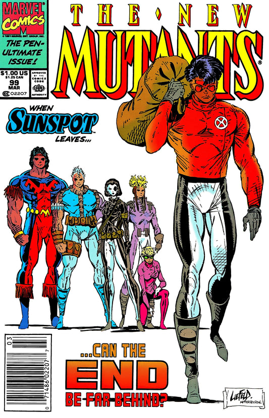 Marvel COMIC BOOK The New Mutants #99 - CVR A (FN)