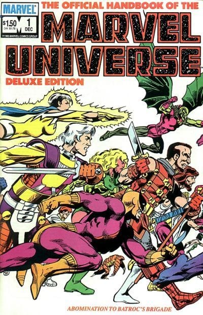 Marvel COMIC BOOK The Official Handbook of the Marvel Universe #1 - CVR A (FN)