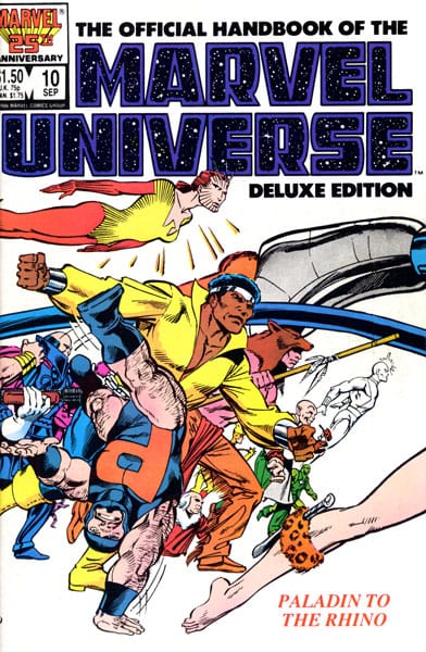 Marvel COMIC BOOK The Official Handbook of the Marvel Universe #10 - CVR A (FN)