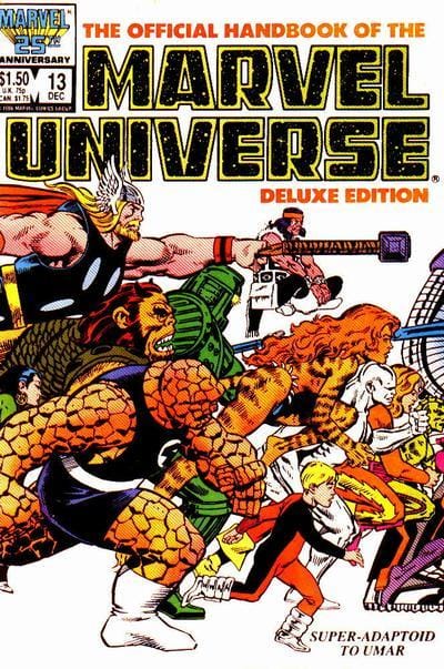 Marvel COMIC BOOK The Official Handbook of the Marvel Universe #13 - CVR A (FN)