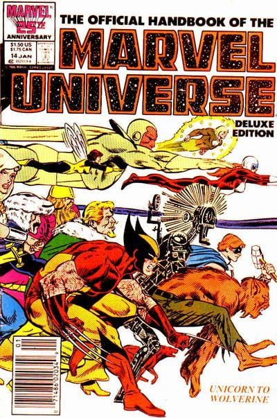 Marvel COMIC BOOK The Official Handbook of the Marvel Universe #14 - CVR A (FN)