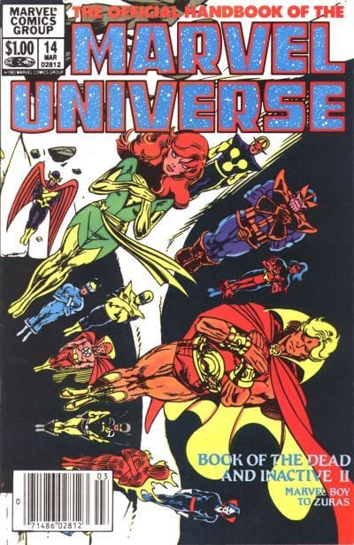 Marvel COMIC BOOK The Official Handbook of the Marvel Universe #14 - CVR A (VF)