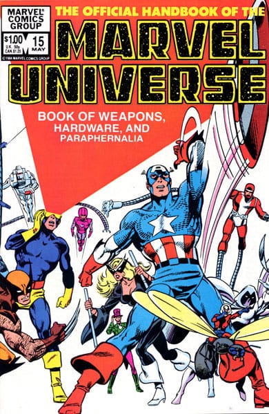 Marvel COMIC BOOK The Official Handbook of the Marvel Universe #15 - CVR A (VF)