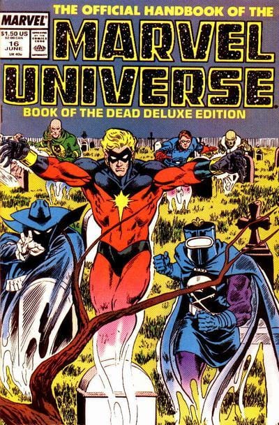 Marvel COMIC BOOK The Official Handbook of the Marvel Universe #16 - CVR A (FN)