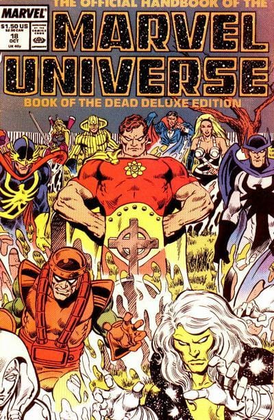 Marvel COMIC BOOK The Official Handbook of the Marvel Universe #18 - CVR A (FN)