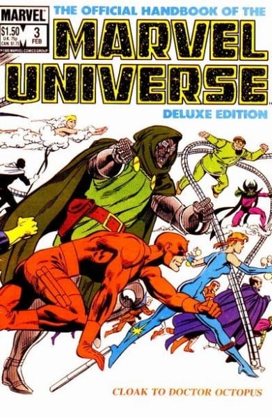 Marvel COMIC BOOK The Official Handbook of the Marvel Universe #3 - CVR A (FN)