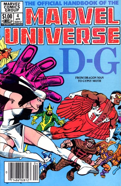 Marvel COMIC BOOK The Official Handbook of the Marvel Universe #4 - CVR A (VF)
