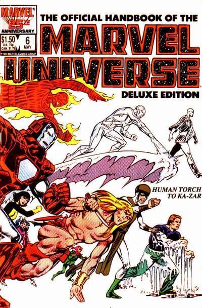 Marvel COMIC BOOK The Official Handbook of the Marvel Universe #6 - CVR A (FN)