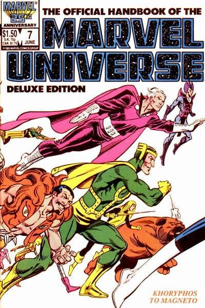 Marvel COMIC BOOK The Official Handbook of the Marvel Universe #7 - CVR A (FN)