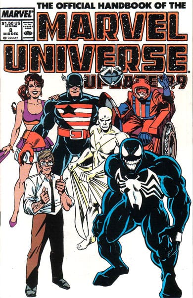 Marvel COMIC BOOK The Official Handbook of the Marvel Universe #8 - CVR A