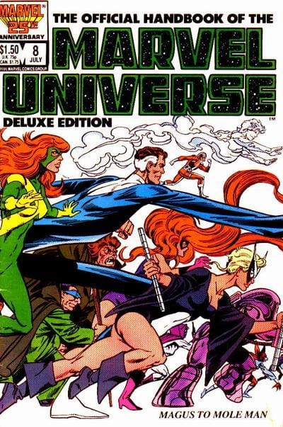 Marvel COMIC BOOK The Official Handbook of the Marvel Universe #8 - CVR A (FN)