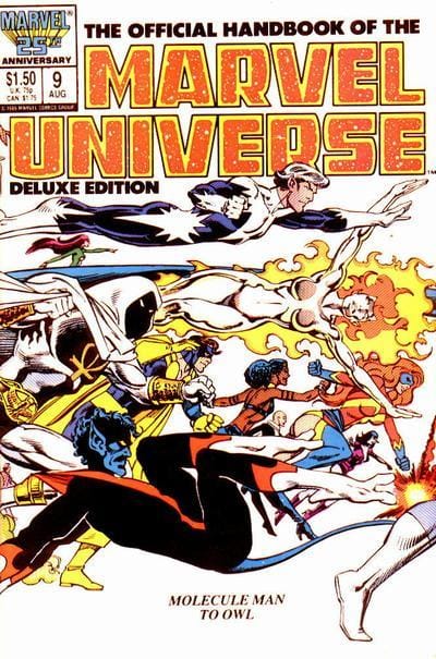 Marvel COMIC BOOK The Official Handbook of the Marvel Universe #9 - CVR A (FN)