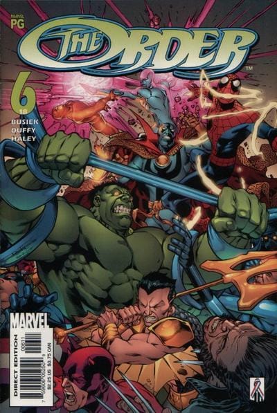 Marvel COMIC BOOK The Order #6 (VF/NM)