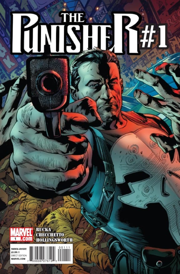 Marvel COMIC BOOK The Punisher #1 CVR A Marvel 2011 FN